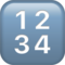 Apple U+1F522