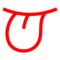 au by KDDI U+1F445