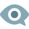 BlobMoji U+1F441-U+FE0F-U+200D-U+1F5E8-U+FE0F