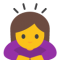 BlobMoji U+1F647-U+200D-U+2640-U+FE0F