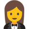 BlobMoji U+1F935-U+200D-U+2640-U+FE0F