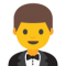 BlobMoji U+1F935-U+200D-U+2642-U+FE0F