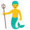 BlobMoji U+1F9DC-U+200D-U+2642-U+FE0F