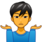 EmojiDex U+1F937-U+200D-U+2642-U+FE0F