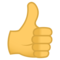 EmojiOne U+1F44D
