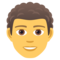 EmojiOne U+1F468-U+200D-U+1F9B1