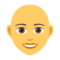 EmojiOne U+1F469-U+200D-U+1F9B2