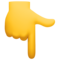 Facebook U+1F447