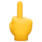 Facebook U+1F595