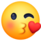 Facebook U+1F618
