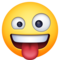 Facebook U+1F92A