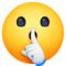 Facebook U+1F92B