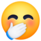 Facebook U+1F92D