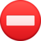 Facebook U+26D4