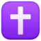 Facebook U+271D-U+FE0F