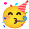 Google U+1F973