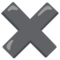 Google U+2716-U+FE0F