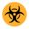 Microsoft U+2623-U+FE0F