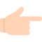 Mozilla U+1F449