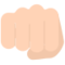 Mozilla U+1F44A