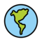 OpenMoji U+1F30E