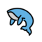 OpenMoji U+1F40B