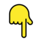 OpenMoji U+1F447