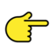 OpenMoji U+1F449