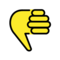 OpenMoji U+1F44E