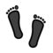 OpenMoji U+1F463