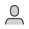 OpenMoji U+1F464
