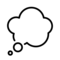 OpenMoji U+1F4AD