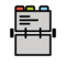 OpenMoji U+1F4C7