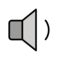 OpenMoji U+1F508