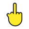 OpenMoji U+1F595
