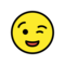 OpenMoji U+1F609