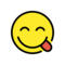 OpenMoji U+1F60B