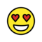 OpenMoji U+1F60D