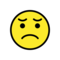 OpenMoji U+1F61E
