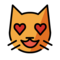 OpenMoji U+1F63B