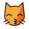 OpenMoji U+1F63D