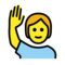 OpenMoji U+1F64B