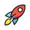 OpenMoji U+1F680