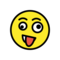 OpenMoji U+1F92A