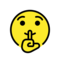 OpenMoji U+1F92B
