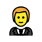 OpenMoji U+1F935-U+200D-U+2642-U+FE0F