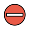 OpenMoji U+26D4