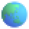 Pixel U+1F30F