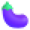 Pixel U+1F346