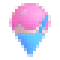 Pixel U+1F367